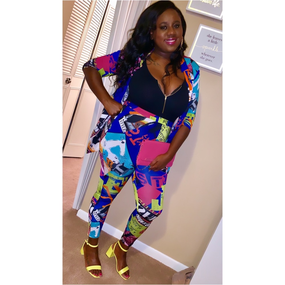 2 piece Jacket and leggings